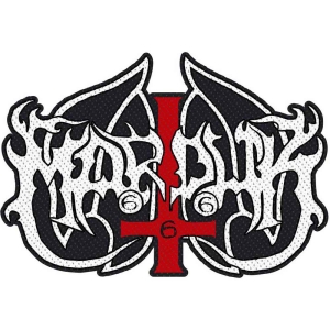 Marduk - Logo Cut Out Standard Patch in der Gruppe MERCHANDISE / Merch / Hårdrock bei Bengans Skivbutik AB (4379245)