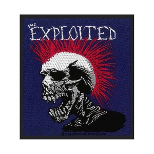 Exploited The - Mohican Standard Patch in der Gruppe MERCHANDISE / Merch / Punk bei Bengans Skivbutik AB (4379249)