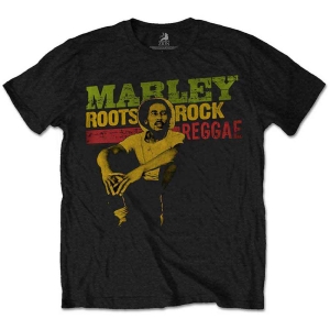 Bob Marley - Roots, Rock, Reggae Bl Kids T-Shirt in der Gruppe MERCHANDISE / Merch / Reggae bei Bengans Skivbutik AB (4379831r)