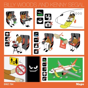 Billy Woods & Kenny Segal - Maps (US Import) in der Gruppe UNSERE TIPPS / Tipps von Bengans Mitarbeitern / Elis recommends bei Bengans Skivbutik AB (4379863)