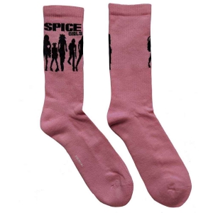 Spice Girls - Silhouette Uni Pink Socks (Eu 40-45) in der Gruppe MERCHANDISE / Merch / Pop-Rock bei Bengans Skivbutik AB (4395726)