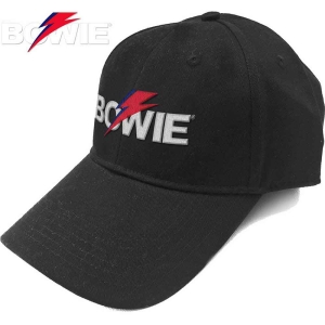 David Bowie - Aladdin Sane Bolt Logo Bl Baseball C in der Gruppe MERCHANDISE / Merch / Pop-Rock bei Bengans Skivbutik AB (4395750)