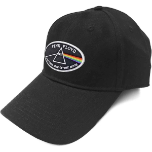 Pink Floyd - Dsotm Oval White Border Bl Baseball C in der Gruppe MERCHANDISE / Merch / Pop-Rock bei Bengans Skivbutik AB (4395753)
