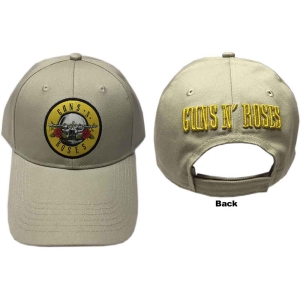 Guns N Roses - Circle Logo Sand Baseball C in der Gruppe MERCHANDISE / Merch / Hårdrock bei Bengans Skivbutik AB (4395756)