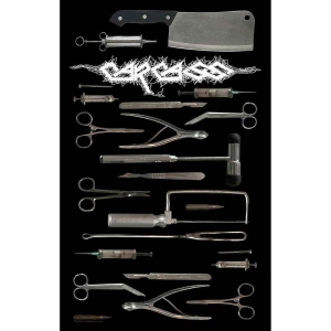 Carcass - Tools Textile Poster in der Gruppe MERCHANDISE / Merch / Hårdrock bei Bengans Skivbutik AB (4398188)
