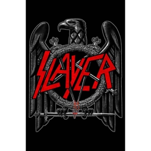 Slayer - Black Eagle Textile Poster in der Gruppe MERCHANDISE / Merch / Hårdrock bei Bengans Skivbutik AB (4398192)