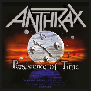 Anthrax - Persistence Of Time Standard Patch in der Gruppe MERCHANDISE / Merch / Hårdrock bei Bengans Skivbutik AB (4398199)