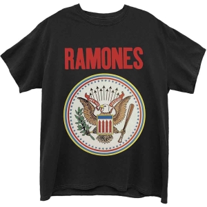 Ramones - Full Colour Seal Uni Bl T-Shirt  (L) in der Gruppe -Start Tshirt bei Bengans Skivbutik AB (4398296)