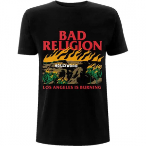 Bad Religion - Bad Religion Unisex T-Shirt: Burning Bla in der Gruppe Övrigt / bei Bengans Skivbutik AB (4399038)