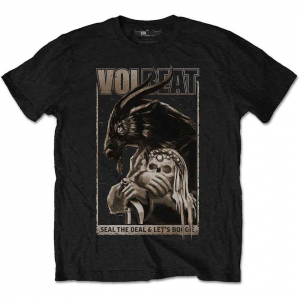 Volbeat - Volbeat Unisex T-Shirt: Boogie Goat (bla in der Gruppe Övrigt /  bei Bengans Skivbutik AB (4399042)