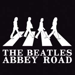 The Beatles - Single Cork Coaster: Abbey Road in der Gruppe Minishops / Beatles bei Bengans Skivbutik AB (4400347)