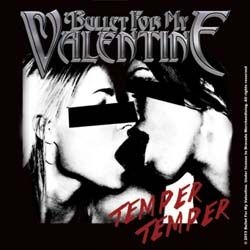 Bullet For My Valentine - Temper Temper Individual Cork Coaster in der Gruppe MERCHANDISE / Merch / Hårdrock bei Bengans Skivbutik AB (4400352)