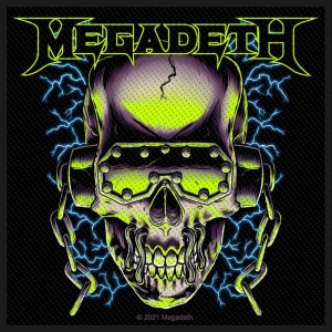 Megadeth - Vic Rattlehead Standard Patch in der Gruppe MERCHANDISE / Merch / Hårdrock bei Bengans Skivbutik AB (4400367)