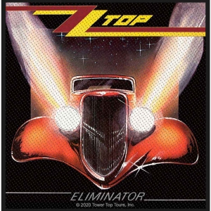 Zz Top - Eliminator Standard Patch in der Gruppe MERCHANDISE / Merch / Hårdrock bei Bengans Skivbutik AB (4400368)