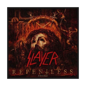 Slayer - Repentless Standard Patch in der Gruppe MERCHANDISE / Merch / Hårdrock bei Bengans Skivbutik AB (4400376)