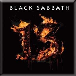 Black Sabbath - Fridge Magnet: 13 in der Gruppe MK Export CDON Merch bei Bengans Skivbutik AB (4400466)