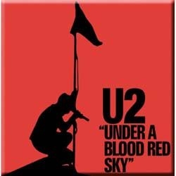 U2 - Fridge Magnet: Under a Blood Red Sky in der Gruppe MK Export CDON Merch bei Bengans Skivbutik AB (4400492)