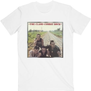 The Clash - Unisex T-Shirt: Combat Rock (Medium) in der Gruppe CDON - Exporterade Artiklar_Manuellt / T-shirts_CDON_Exporterade bei Bengans Skivbutik AB (4400501)