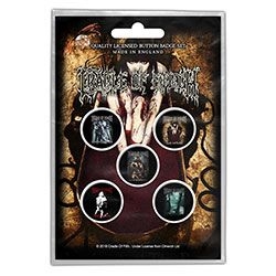 Cradle Of Filth - Button Badge Pack: Albums (Retail Pack) in der Gruppe MK Export CDON Merch bei Bengans Skivbutik AB (4400528)