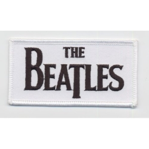 The Beatles - Drop T Logo Standard Patch in der Gruppe MERCHANDISE / Merch / Pop-Rock bei Bengans Skivbutik AB (4400542)