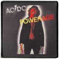 Ac/Dc - Patch Powerage (8,1 X 6,4 Cm) in der Gruppe MERCHANDISE / Merch / Hårdrock bei Bengans Skivbutik AB (4400551)