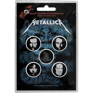 Metallica - Wherever I May Roam Button Badge in der Gruppe MERCHANDISE / Merch / Hårdrock bei Bengans Skivbutik AB (4400576)