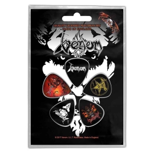 Venom - Black Metal Plectrum Pack in der Gruppe MERCHANDISE / Merch / Hårdrock bei Bengans Skivbutik AB (4400604)