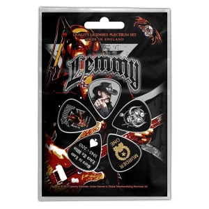 Lemmy - Stone Deaf Forever Plectrum Pack in der Gruppe MERCHANDISE / Merch / Hårdrock bei Bengans Skivbutik AB (4400608)