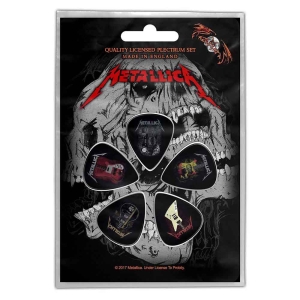 Metallica - Guitars Plectrum Pack in der Gruppe MERCHANDISE / Merch / Hårdrock bei Bengans Skivbutik AB (4400611)