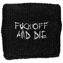 Darkthrone - Fabric Wristband: Fuck Off And Die (Loos in der Gruppe MK Export CDON Merch bei Bengans Skivbutik AB (4400661)