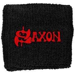 Saxon - Fabric Wristband: Red Logo (Loose) in der Gruppe MK Export CDON Merch bei Bengans Skivbutik AB (4400703)