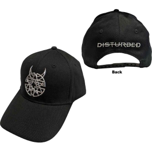 Disturbed - Sonic Silver Icon & Logo Bl Baseball C in der Gruppe MERCHANDISE / Merch / Hårdrock bei Bengans Skivbutik AB (4400831)