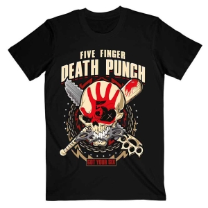 Five Finger Death Punsch - Zombie Kill Uni Bl T-Shirt  (S) in der Gruppe MERCHANDISE / T-shirt / Heavy Metal bei Bengans Skivbutik AB (4400876)