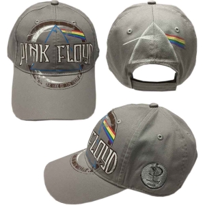 Pink Floyd - Dsotm Album Distress Grey Baseball C in der Gruppe MERCHANDISE / Merch / Pop-Rock bei Bengans Skivbutik AB (4400905)