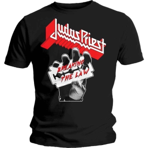 Judas Priest - Breaking The Law Uni Bl (L) in der Gruppe MERCHANDISE / T-shirt / Heavy Metal bei Bengans Skivbutik AB (4400993)