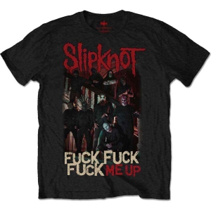 Slipknot - Unisex T-Shirt: Fuck Me Up (XX-Large) in der Gruppe CDON - Exporterade Artiklar_Manuellt / T-shirts_CDON_Exporterade bei Bengans Skivbutik AB (4401049)
