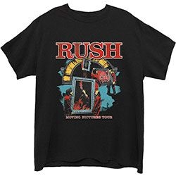 Rush - Unisex T-Shirt: Moving Pictures (Medium) in der Gruppe Minishops / Rush bei Bengans Skivbutik AB (4401166)