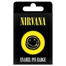 Nirvana (Smiley) Enamel Pin Badge in der Gruppe CDON - Exporterade Artiklar_Manuellt / Merch_CDON_exporterade bei Bengans Skivbutik AB (4401386)