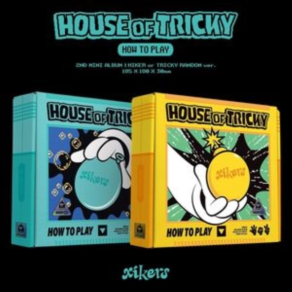 XIKERS - 2nd Mini Album (HOUSE OF TRICKY : HOW TO in der Gruppe CD / K-Pop bei Bengans Skivbutik AB (4401434)