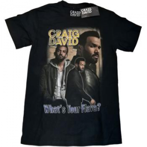 Craig David - What's Your Flava Homage Uni Bl     (S) in der Gruppe -Start Tshirt bei Bengans Skivbutik AB (4403252)