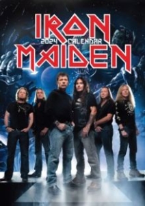 Iron Maiden - Iron Maiden 2024 Unofficial Calendar in der Gruppe CDON - Exporterade Artiklar_Manuellt / Merch_CDON_exporterade bei Bengans Skivbutik AB (4406341)