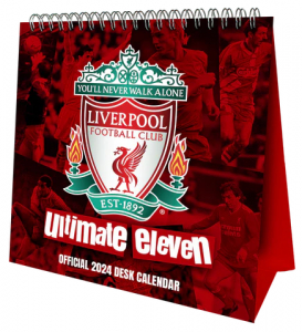 Liverpool Fc - Liverpool Fc 2024 Desk Easel in der Gruppe CDON - Exporterade Artiklar_Manuellt / Merch_CDON_exporterade bei Bengans Skivbutik AB (4406380)