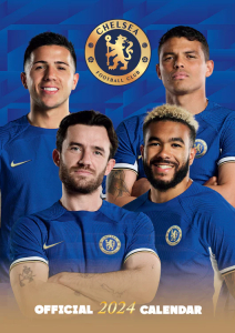 Chelsea Fc - Chelsea Fc 2024 A3 Calendar in der Gruppe CDON - Exporterade Artiklar_Manuellt / Merch_CDON_exporterade bei Bengans Skivbutik AB (4406389)