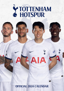 Tottenham Hotspur Fc - Tottenham Hotspur Fc 2024 A3 Calendar in der Gruppe CDON - Exporterade Artiklar_Manuellt / Merch_CDON_exporterade bei Bengans Skivbutik AB (4406396)