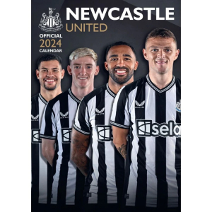 Newcastle United Fc - Newcastle United Fc 2024 A3 Calendar in der Gruppe CDON - Exporterade Artiklar_Manuellt / Merch_CDON_exporterade bei Bengans Skivbutik AB (4406399)