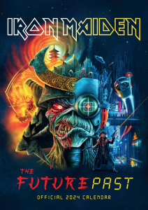 Iron Maiden - Iron Maiden 2024 A3 Calendar in der Gruppe CDON - Exporterade Artiklar_Manuellt / Merch_CDON_exporterade bei Bengans Skivbutik AB (4406404)