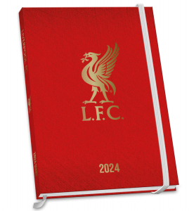 Liverpool Fc - Liverpool Fc 2024 A5 Diary in der Gruppe CDON - Exporterade Artiklar_Manuellt / Merch_CDON_exporterade bei Bengans Skivbutik AB (4406428)