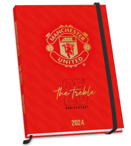 Manchester United Fc - Manchester United Fc 2024 A5 Diary in der Gruppe CDON - Exporterade Artiklar_Manuellt / Merch_CDON_exporterade bei Bengans Skivbutik AB (4406429)