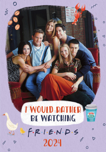 Friends - Friends 2024 A5 Diary in der Gruppe CDON - Exporterade Artiklar_Manuellt / Kalendrar_CDON_exporterade bei Bengans Skivbutik AB (4406431)