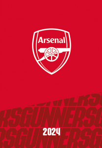 Arsenal Fc - Arsenal Fc 2024 A5 Diary in der Gruppe MERCHANDISE / Merch / Sport bei Bengans Skivbutik AB (4406433)
